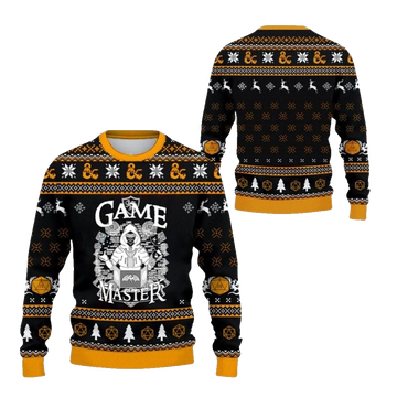 2026 Christmas DnD Game Master Ugly Christmas Sweater - Moonbestprint