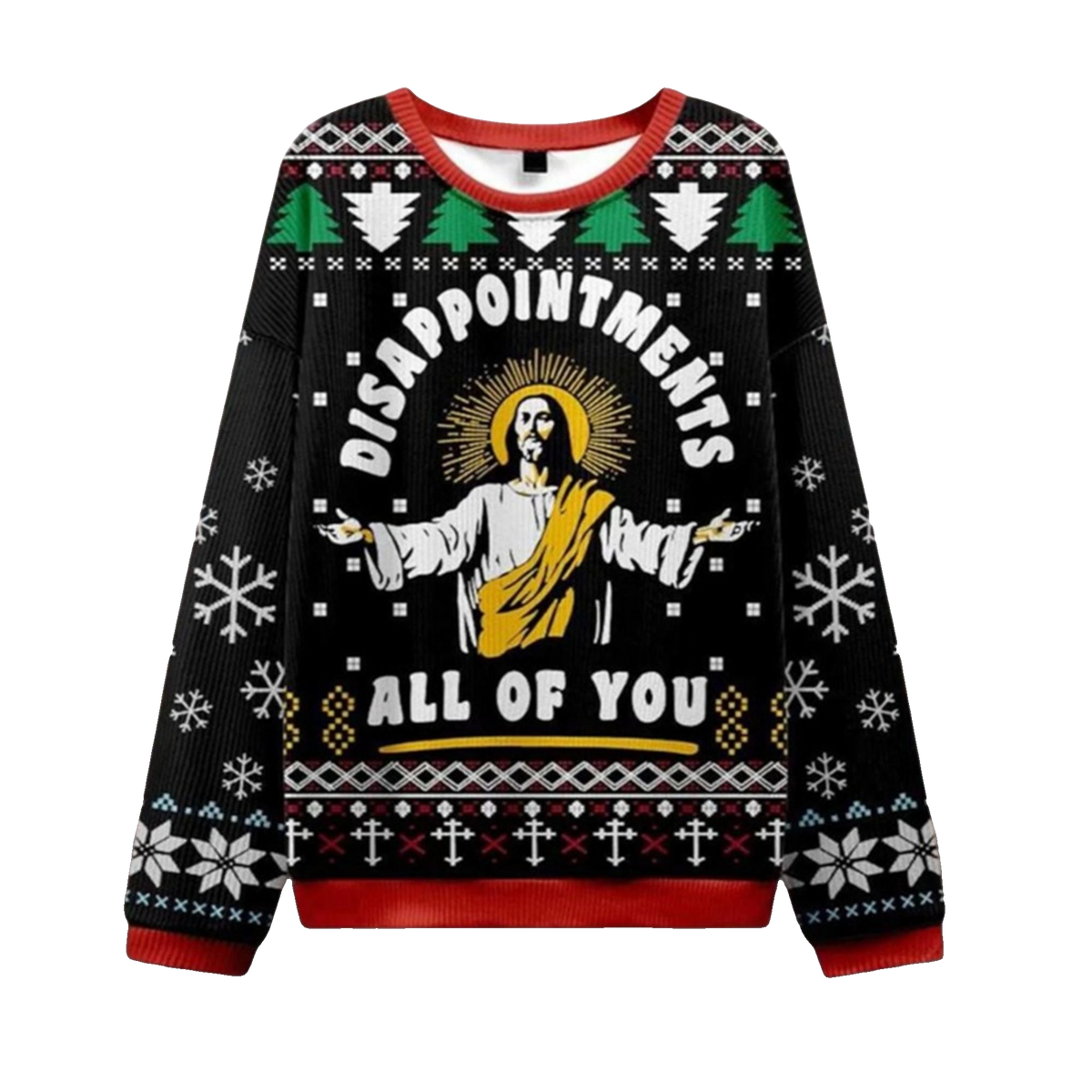 2026 Christmas Disappointed In All Of You Shirt Ugly Sweater - Moonbestprint