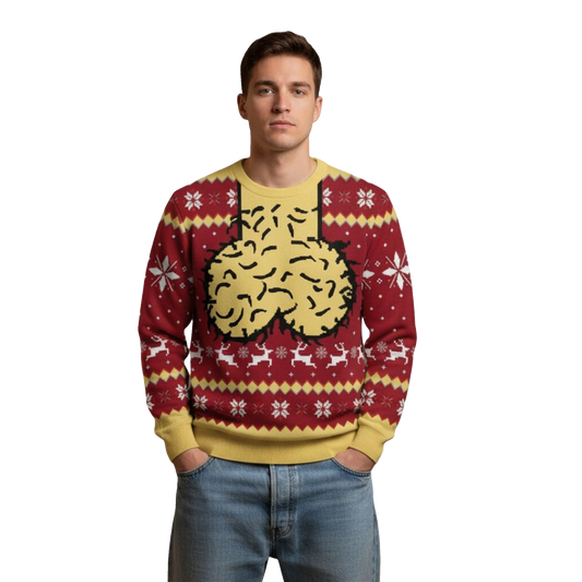 2026 Christmas Dickhead Ugly Christmas Sweater - Moonbestprint