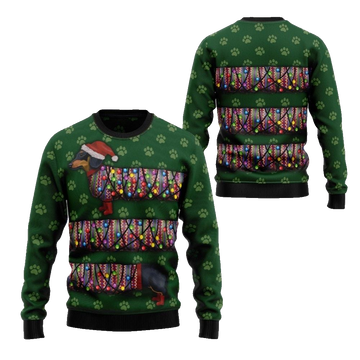 2026 Christmas Dachshund Ugly Christmas Sweater - Moonbestprint