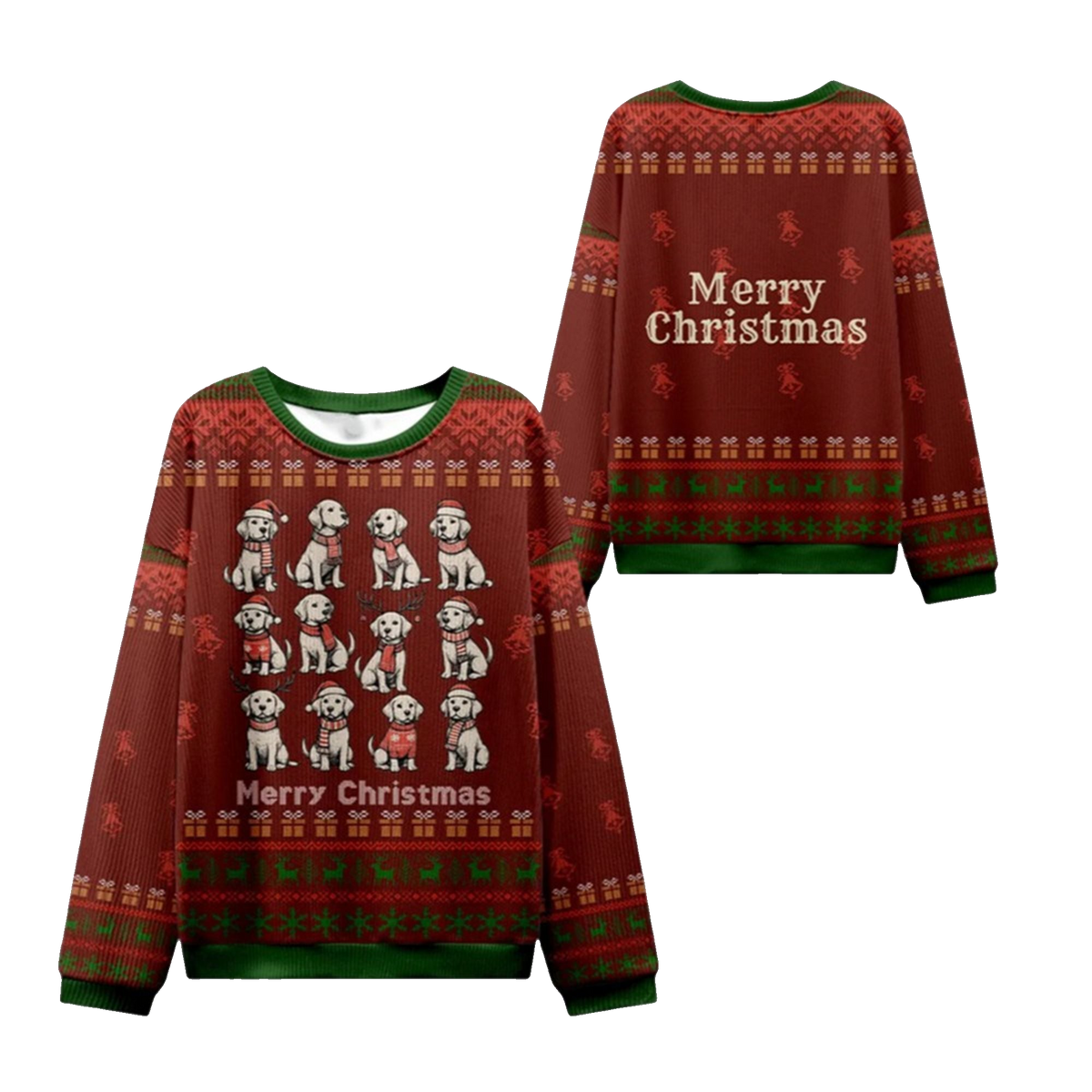 2026 Christmas Cute Pet Dog Lover Ugly Sweater - Moonbestprint