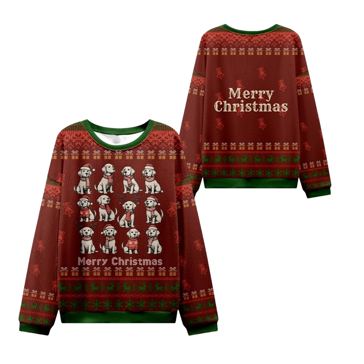 2026 Christmas Cute Pet Dog Lover Ugly Sweater - Moonbestprint