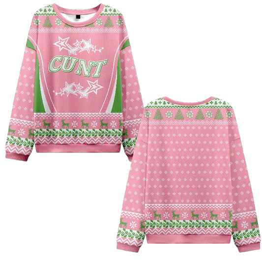 2026 Christmas Cunt Stars Ugly Christmas Sweater - Moonbestprint