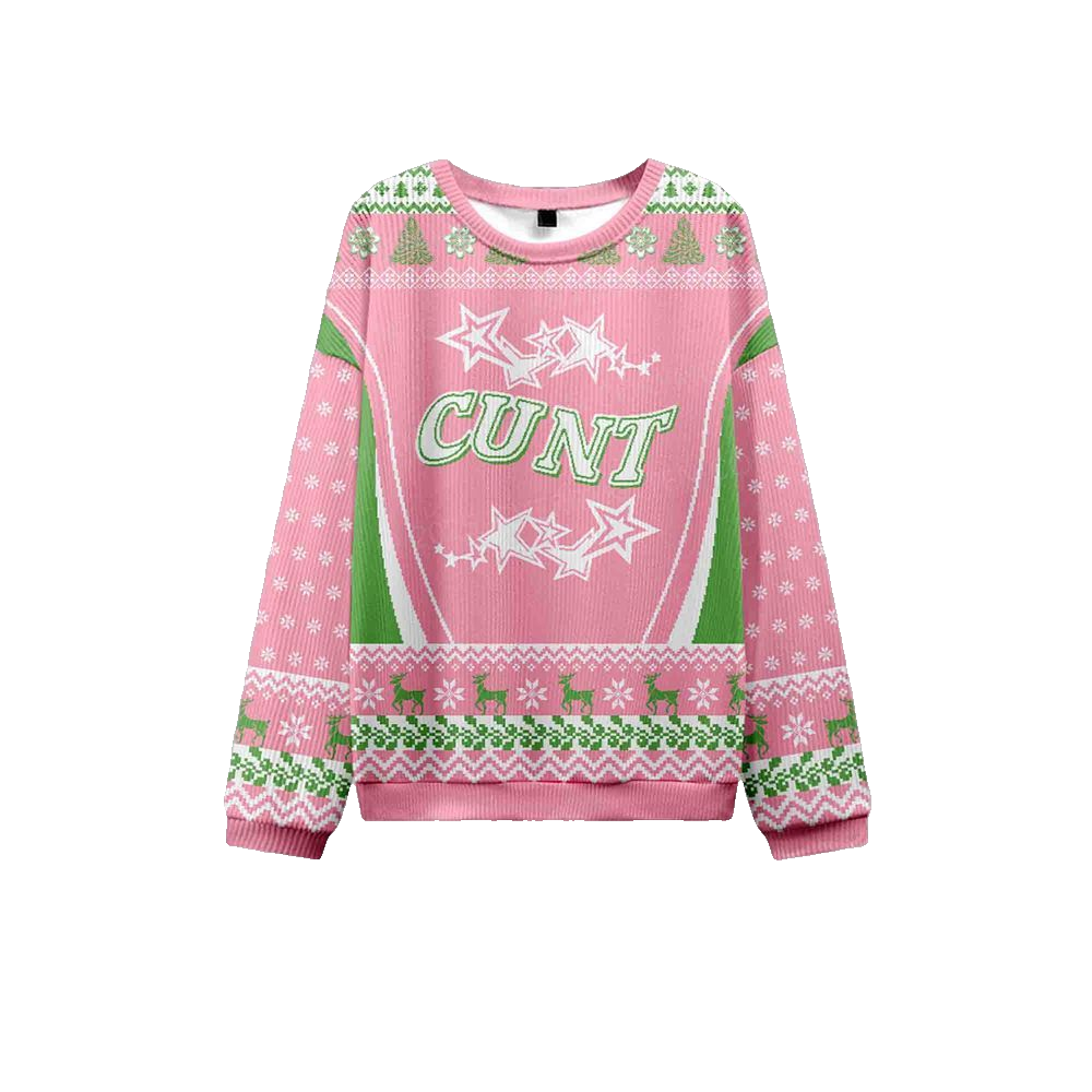 2026 Christmas Cunt Stars Ugly Christmas Sweater - Moonbestprint