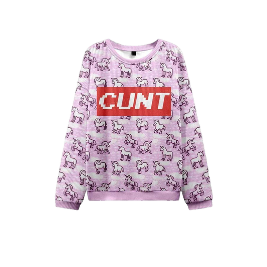 2026 Christmas Cunt Horse Ugly Christmas Sweater - Moonbestprint