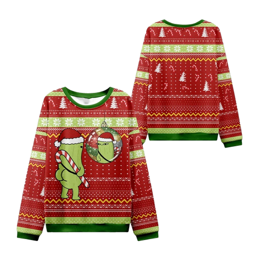 2026 Christmas Cucumber Ugly Christmas Sweater - Moonbestprint