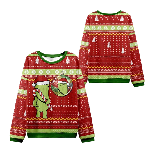 2026 Christmas Cucumber Ugly Christmas Sweater - Moonbestprint