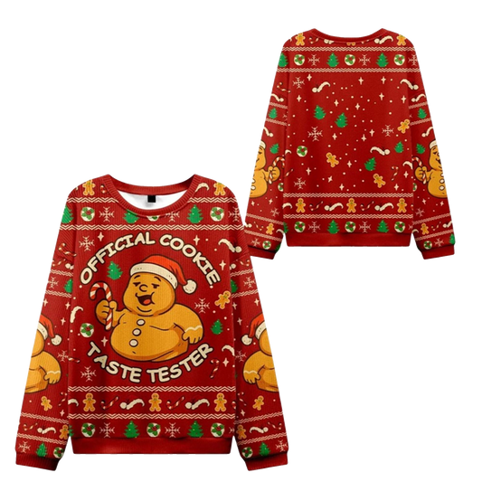 2026 Christmas Cookie Tester Ugly Sweater - Moonbestprint