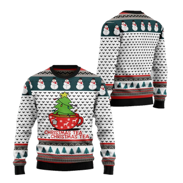 2026 Christmas Christmas Tea Christmas Tea Ugly Christmas Sweater - Moonbestprint