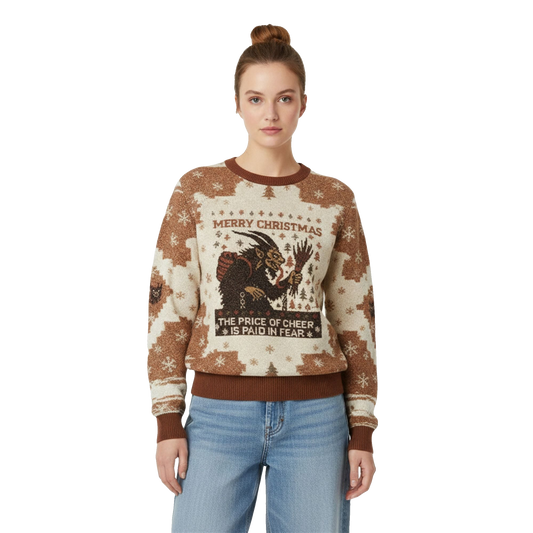 2026 Christmas Cheer Is Paid In Fear Ugly Sweater - Moonbestprint