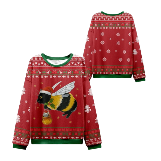 2026 Christmas Catbee Ugly Christmas Sweater - Moonbestprint