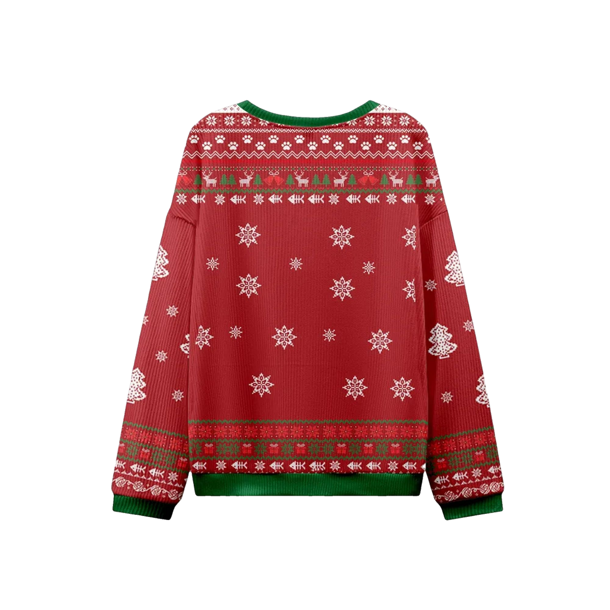2026 Christmas Cat Get To Work Ugly Sweater - Moonbestprint
