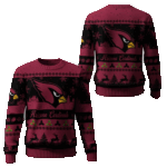 2025 Christmas Cardinals Festive Reindeer Tree Ugly Sweater – Moonbestprint