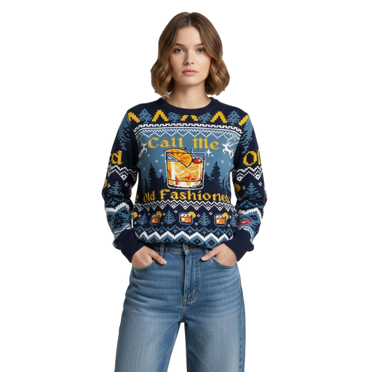 2026 Christmas Call Me Old Fashioned Ugly Sweater - Moonbestprint