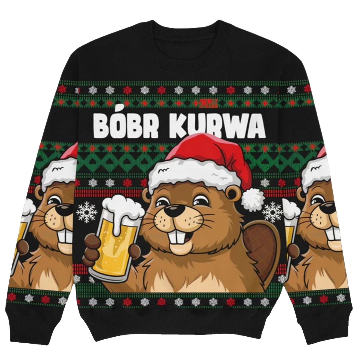2026 Christmas Bobr Kubwa Ugly Sweater - Moonbestprint