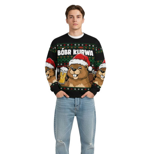 2026 Christmas Bobr Kubwa Ugly Sweater - Moonbestprint