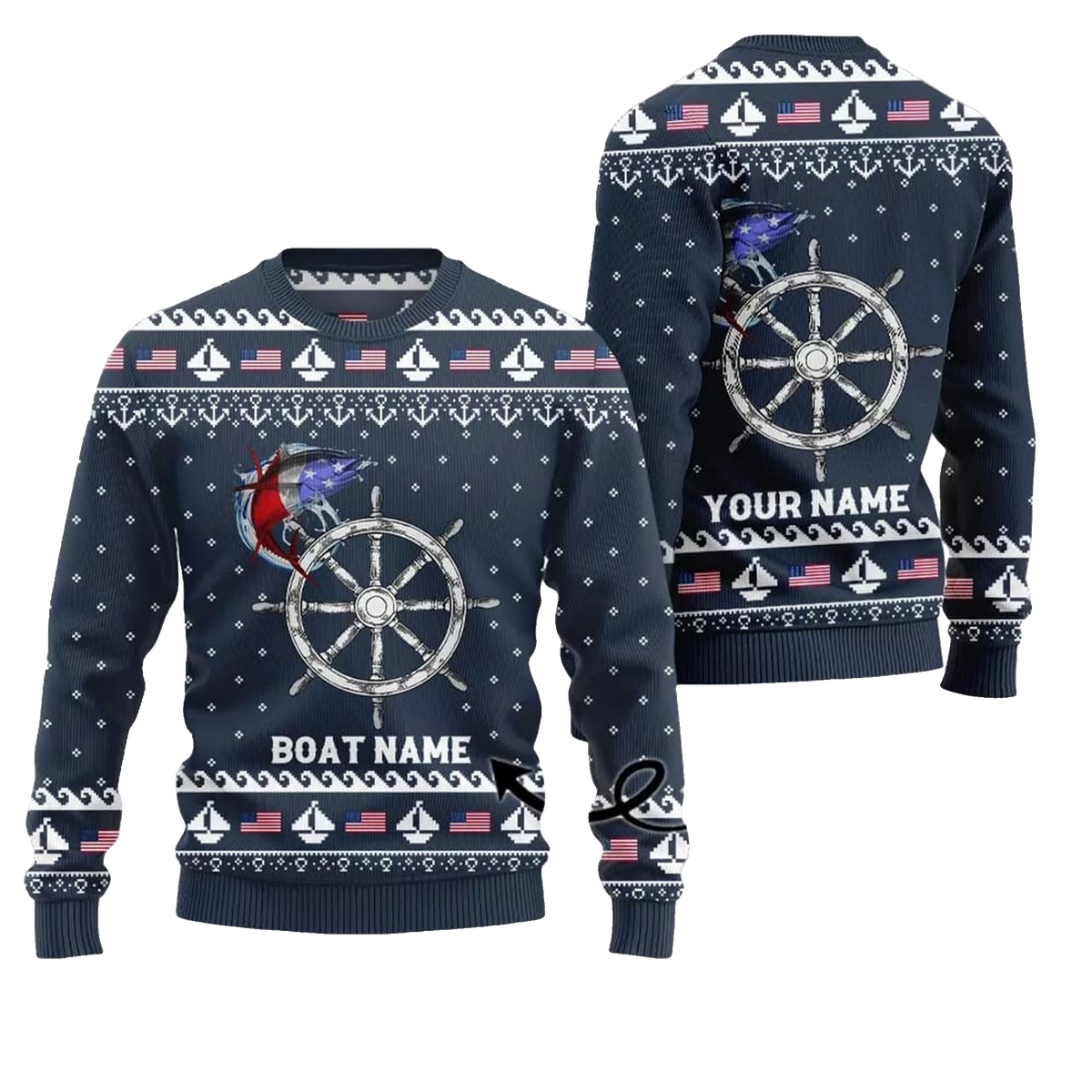 2026 Christmas Board Ugly Christmas Sweater - Moonbestprint