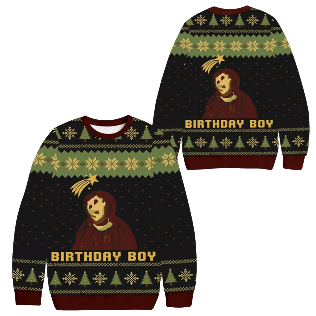 2026 Christmas Birthday Boy Ugly Sweater - Moonbestprint