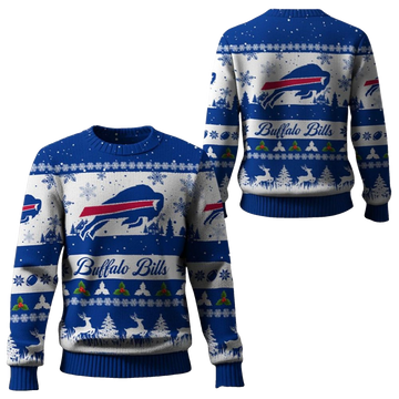 2025 Christmas Bills Festive Reindeer Tree Ugly Sweater – Moonbestprint