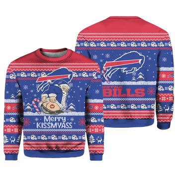 2026 Christmas Bills Merry Kissmyass Santa Claus Ugly Sweater - Moonbestprint