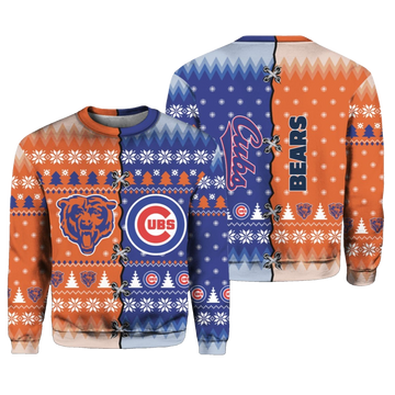 2026 Christmas Bears x Cubs Ugly Sweater - Moonbestprint