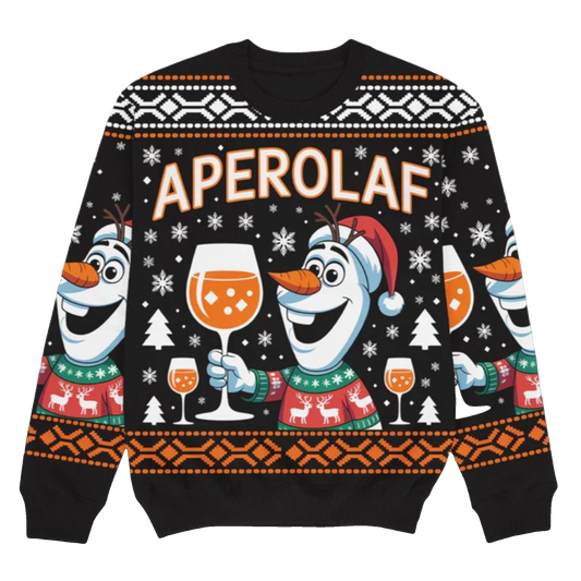2026 Christmas Aperolaf Ugly Sweater - Moonbestprint