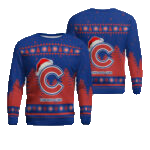 2025 Chicago Cubs Snowflakes Christmas Ugly Sweater – Moonbestprint