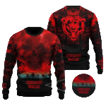 2025 Chicago Bears Stranger Things Ugly Sweater – Moonbestprint