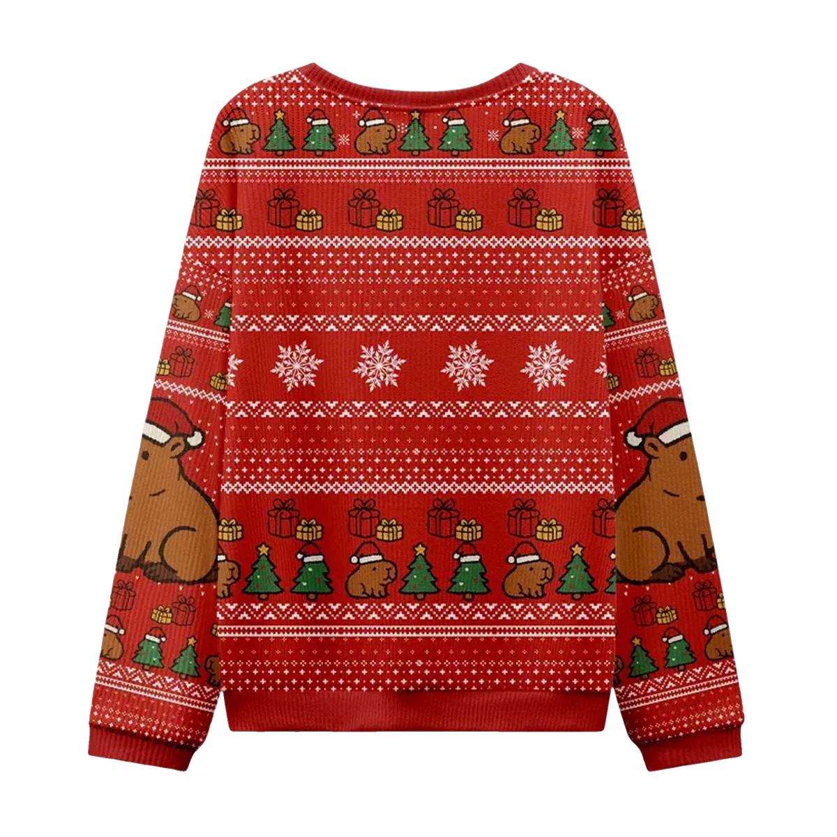 2026 Capybara Celebration Christmas Ugly Sweater Moonbestprint