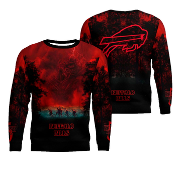 2025 Buffalo Bills Stranger Things Ugly Sweater – Moonbestprint