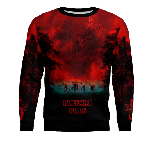 2025 Buffalo Bills Stranger Things Ugly Sweater – Moonbestprint
