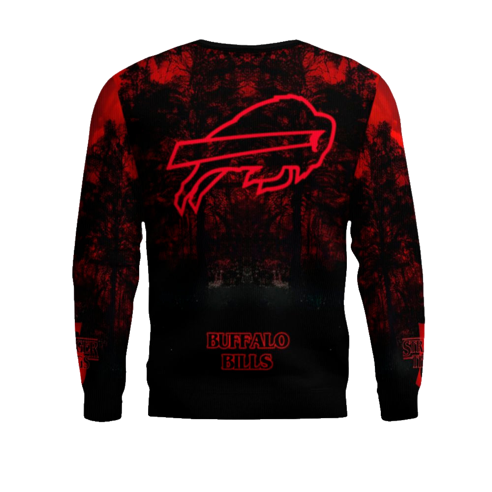 2025 Buffalo Bills Stranger Things Ugly Sweater – Moonbestprint