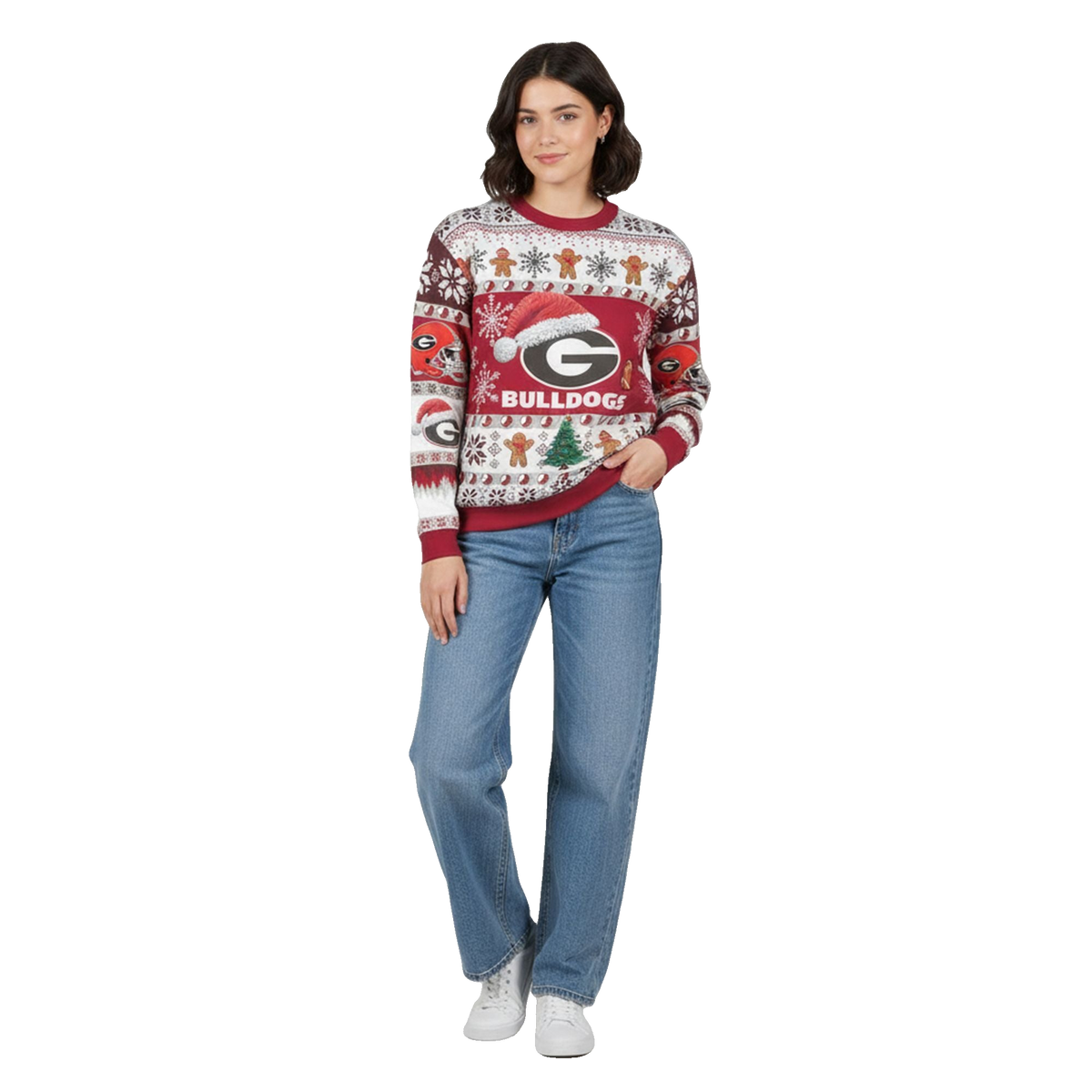 2026 Bulldogs They Not Like Us Ugly Christmas Sweater - Moonbestprint