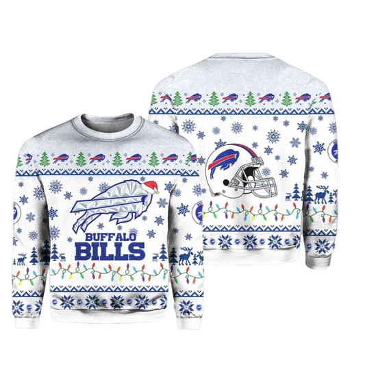 2026 Buffalo Bills Rivalries Cold Front Ugly Sweater - Moonbestprint