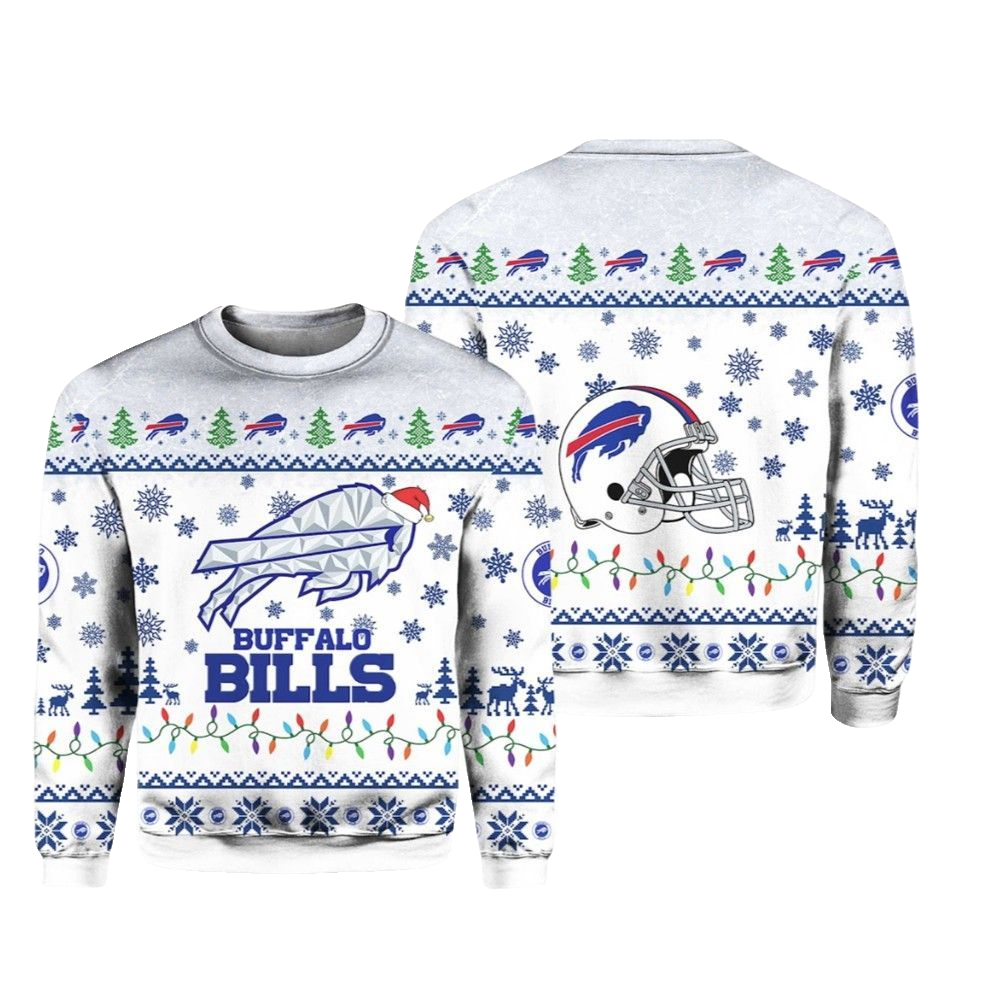 2026 Buffalo Bills Rivalries Cold Front Ugly Sweater - Moonbestprint