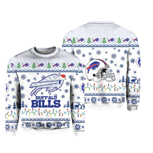 2026 Buffalo Bills Rivalries Cold Front Ugly Sweater - Moonbestprint