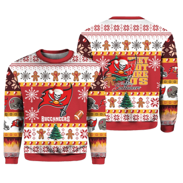 2026 Buccaneers They Not Like Us Ugly Christmas Sweater - Moonbestprint