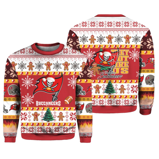 2026 Buccaneers They Not Like Us Ugly Christmas Sweater - Moonbestprint