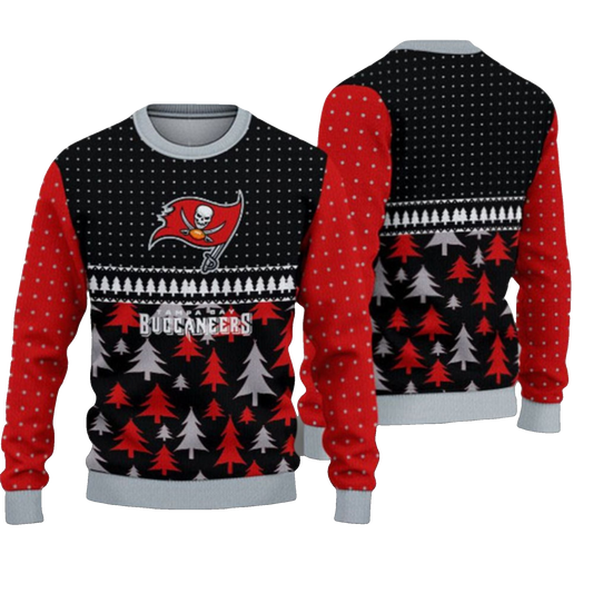 2026 Buccaneers Festive Ugly Christmas Sweater - Moonbestprint
