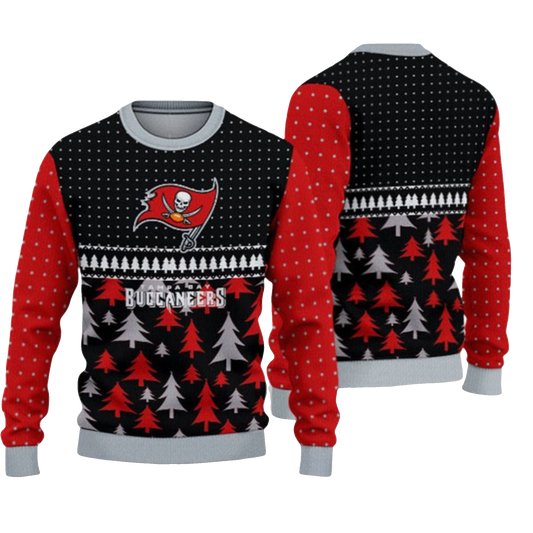 2026 Buccaneers Festive Ugly Christmas Sweater - Moonbestprint