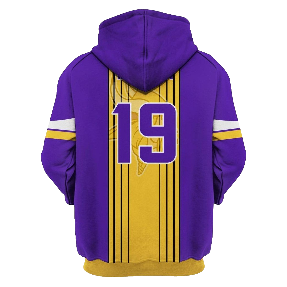 Minnesota Vikings Adam Thielen 19 Jersey With Signature AOP Hoodie - Moonbestprint