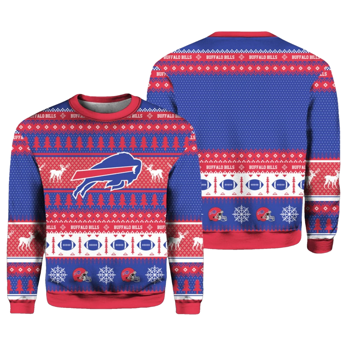 2026 Bills Ugly Christmas Sweater - Moonbestprint