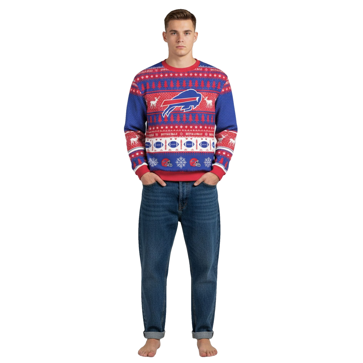 2026 Bills Ugly Christmas Sweater - Moonbestprint
