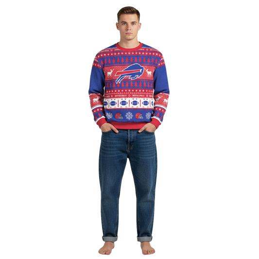 2026 Bills Ugly Christmas Sweater - Moonbestprint