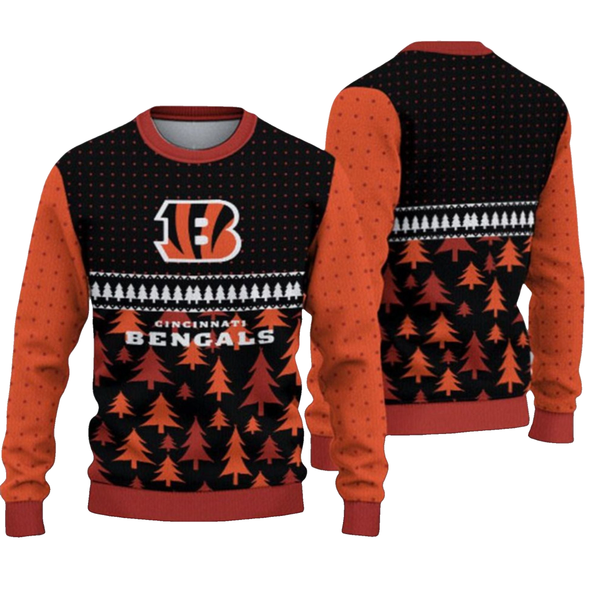 2026 Bengals Ugly Christmas Sweater - Moonbestprint