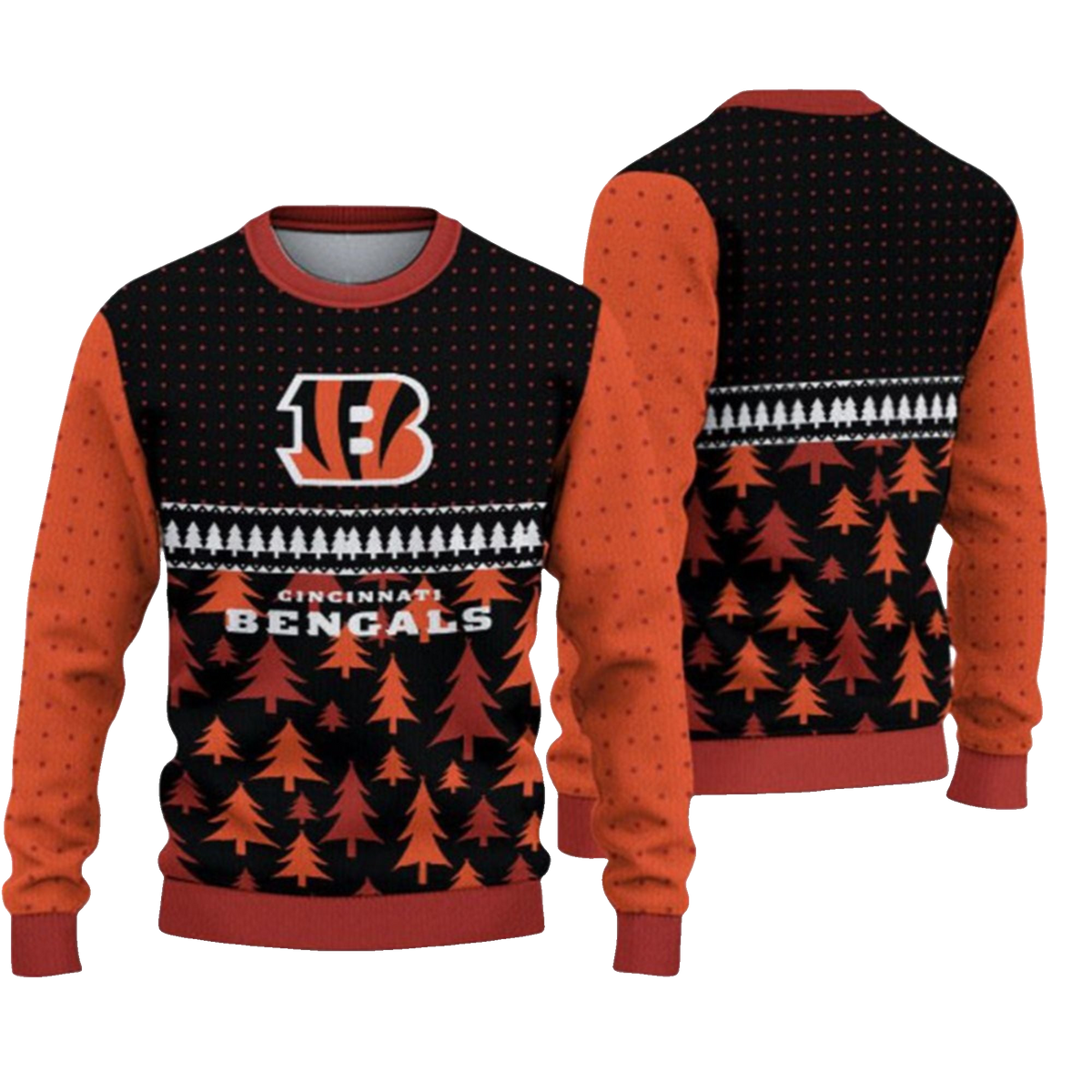 2026 Bengals Ugly Christmas Sweater - Moonbestprint