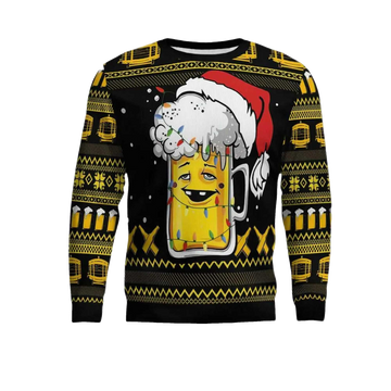 2026 Beer Xmas Ugly Christmas Sweater Moonbestprint