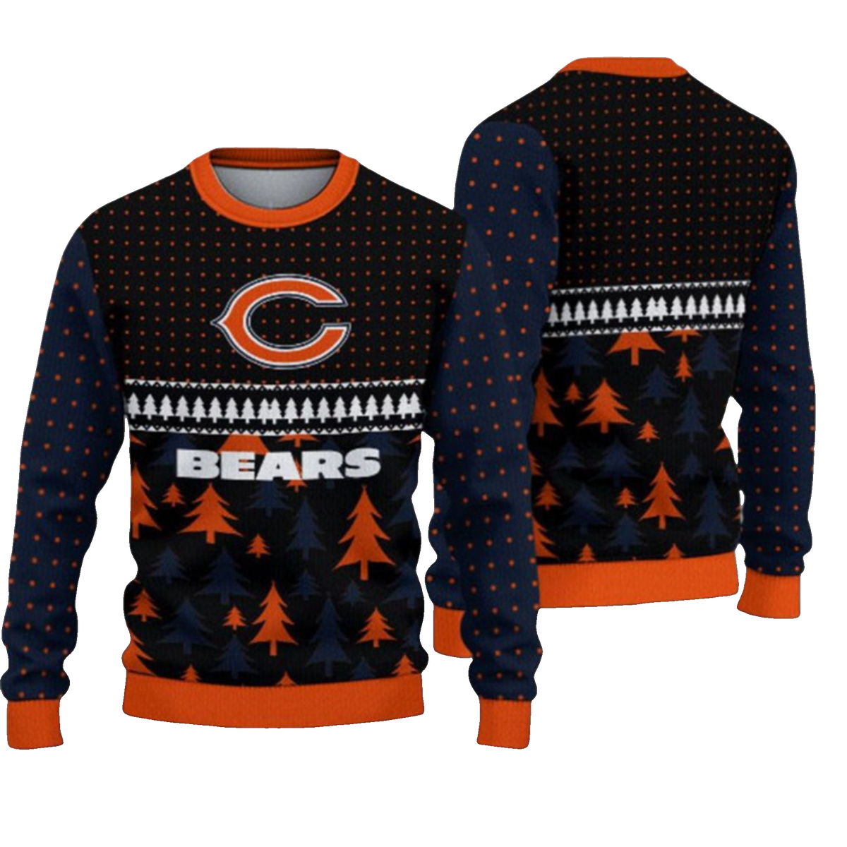 2026 Bears Ugly Christmas Sweater - Moonbestprint