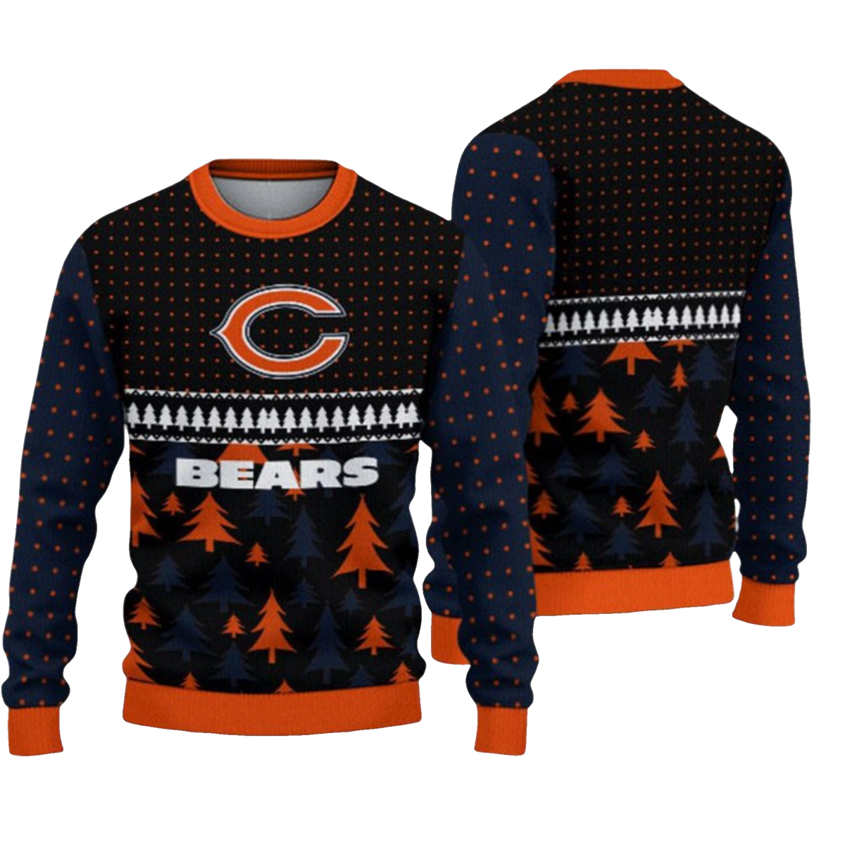 2026 Bears Ugly Christmas Sweater - Moonbestprint
