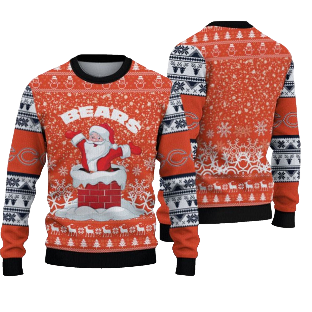 2026 Bears Santa Ugly Christmas Sweater - Moonbestprint